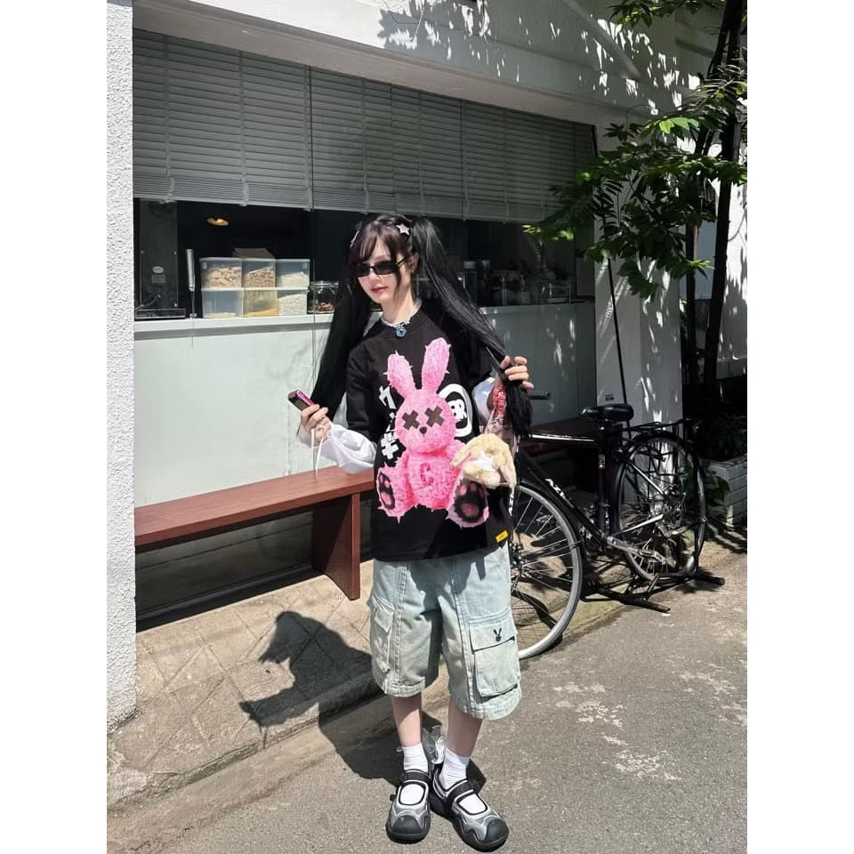 BAD RABBIT - PINK RABBIT TEE