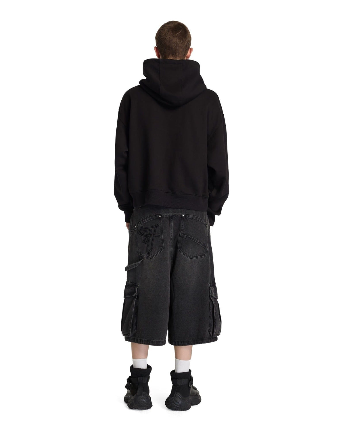 BAD HABITS - SERPENT BOXY HOODIE