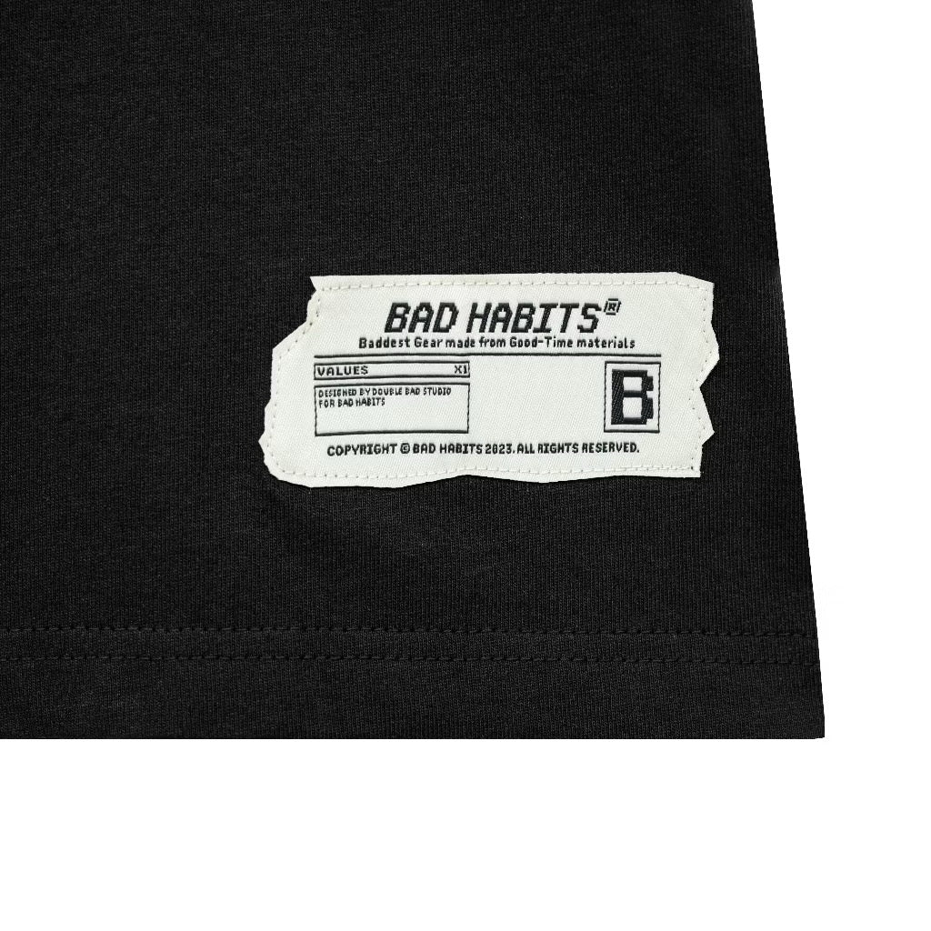 BAD HABITS - BLACK ROCKER ATONOMY TSHIRT