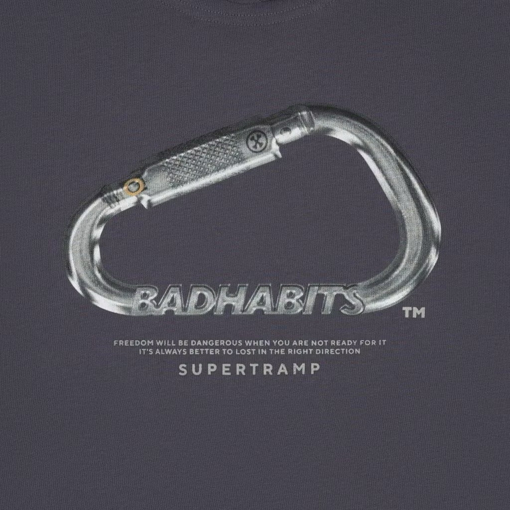 BAD HABITS - S-CARABINER TEE