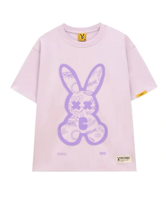 BAD RABBIT - PURPLE SPRAY RABBIT TSHIRT