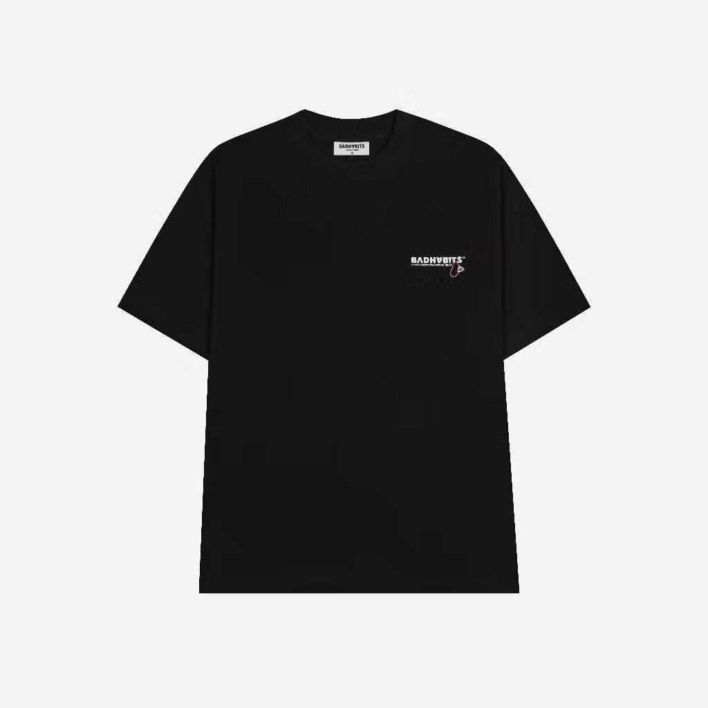 BAD HABITS - S-WANDERLUST GEAR BLACK TEE