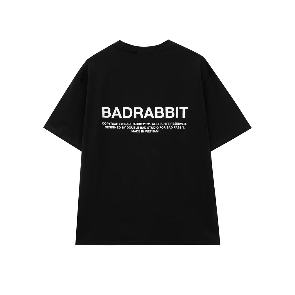 BAD RABBIT 3D TEE 100% COTON