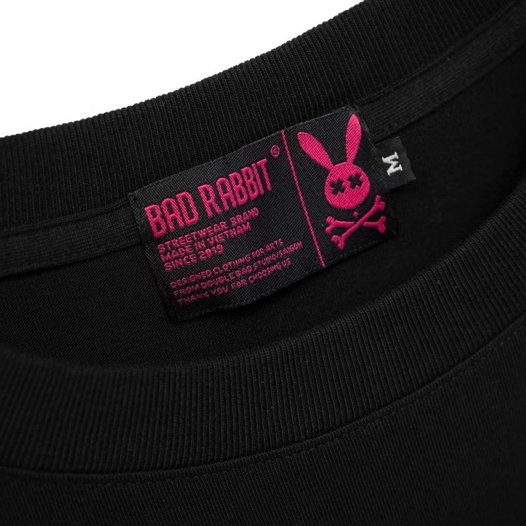 BAD RABBIT 3D TEE 100% COTON