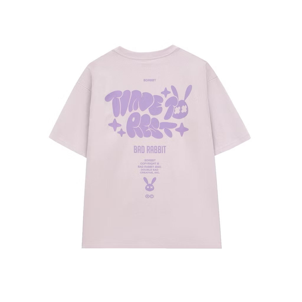 BAD RABBIT - PURPLE SPRAY RABBIT TSHIRT