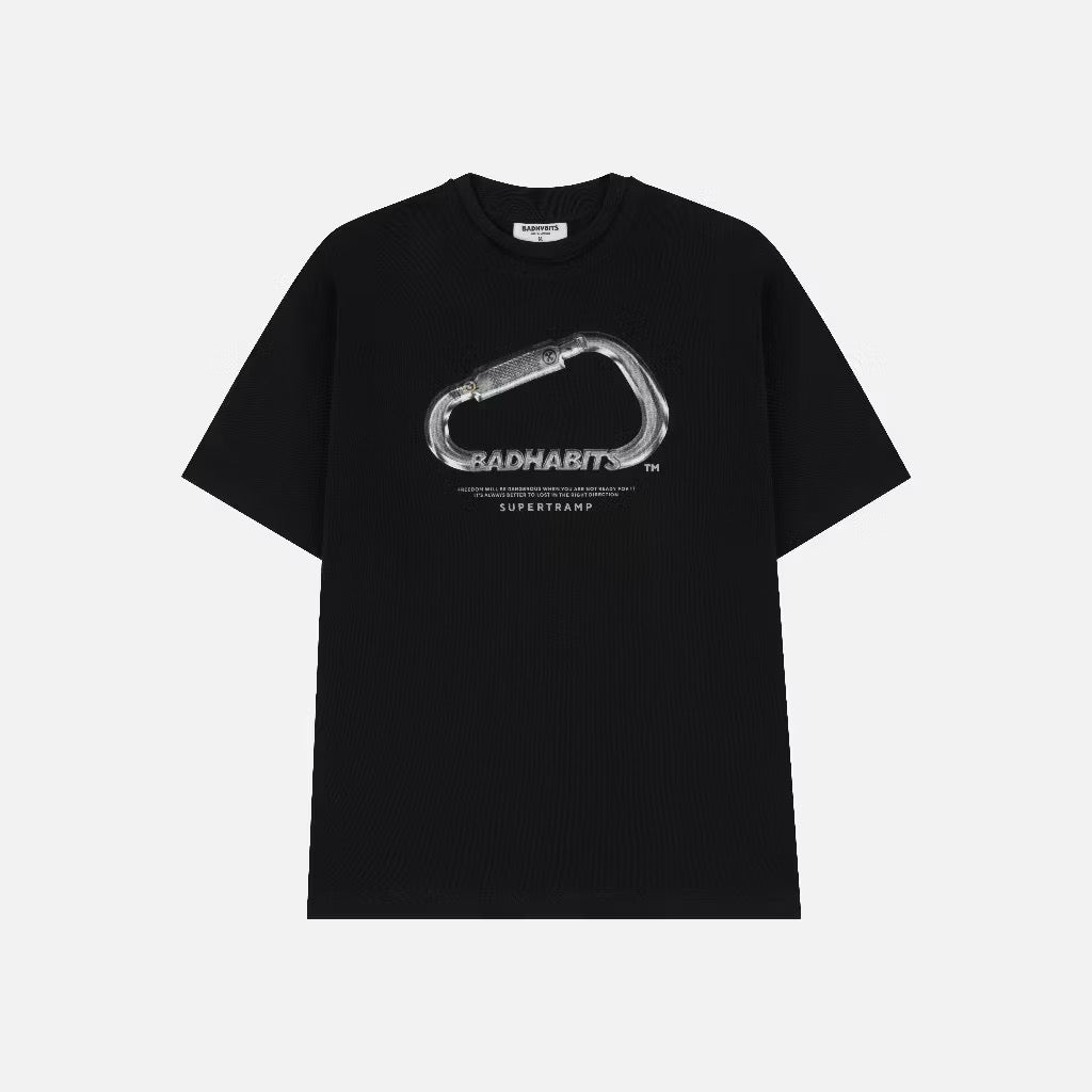 BAD HABITS - S-CARABINER TEE