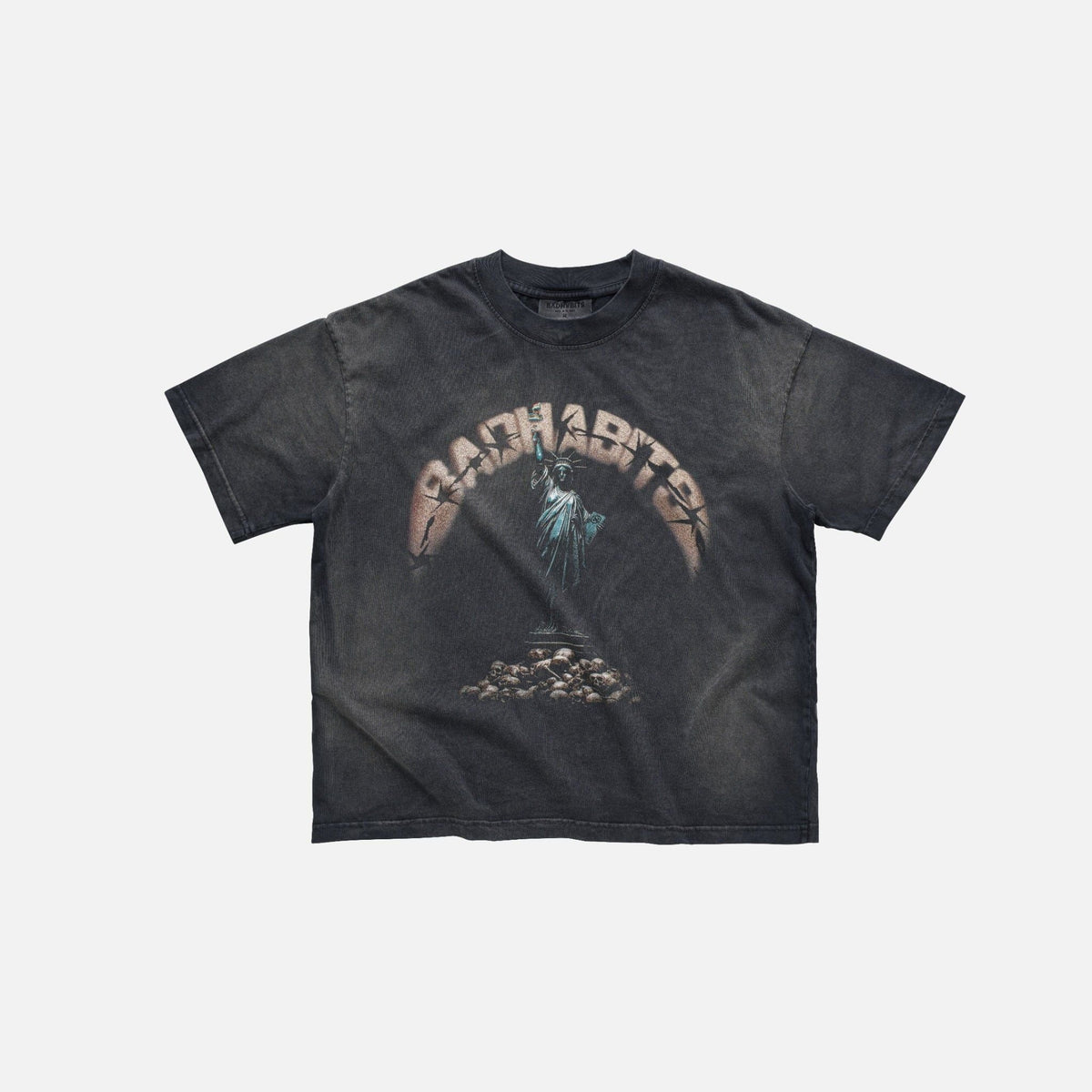 BAD HABITS - UNFREEDOM BOXY TSHIRT