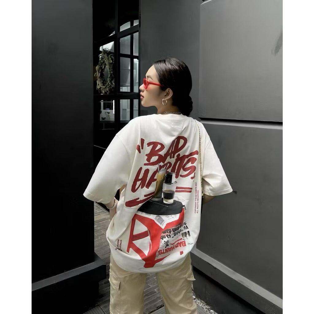 BAD HABITS - STREET COFFEE VIETNAM TSHIRT