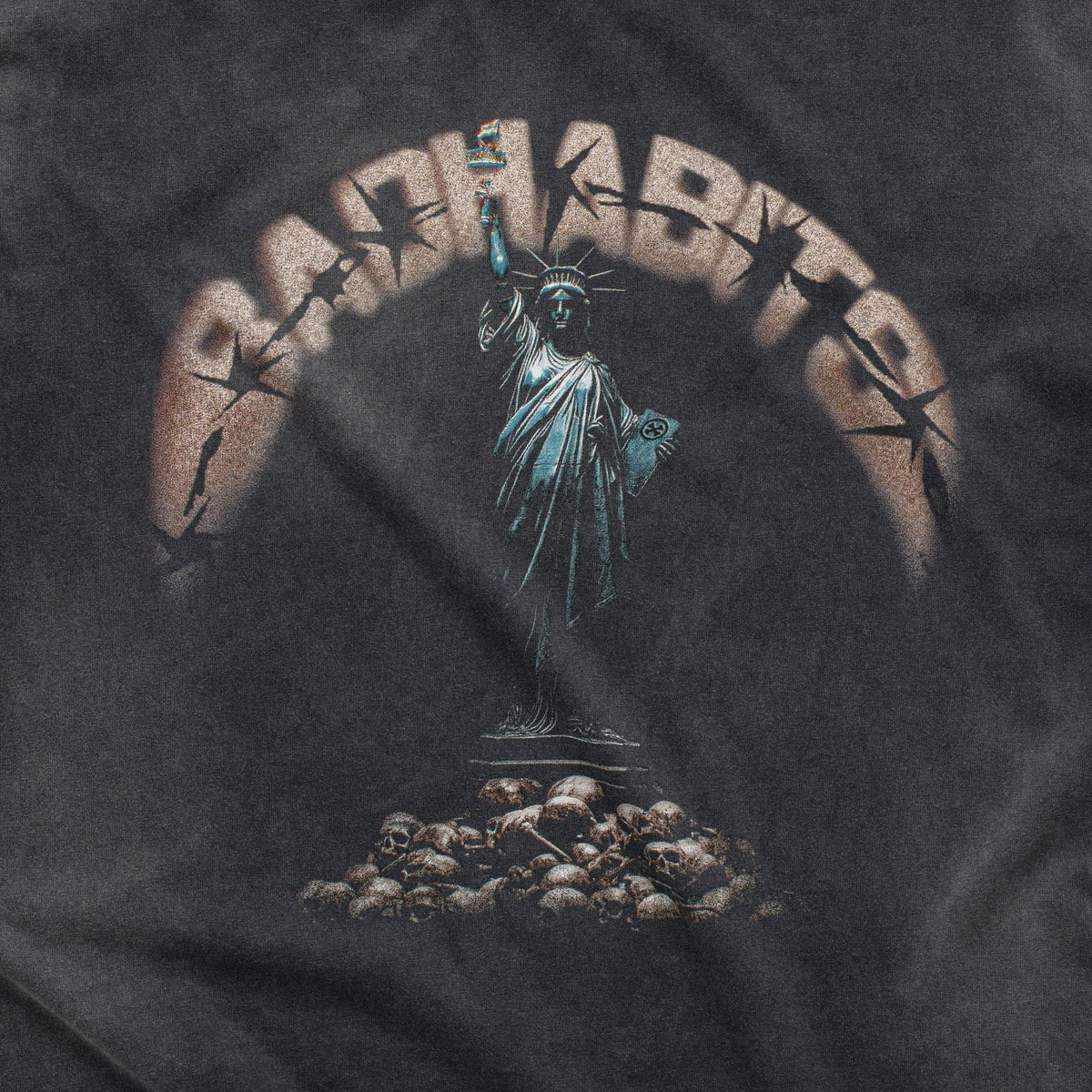 BAD HABITS - UNFREEDOM BOXY TSHIRT