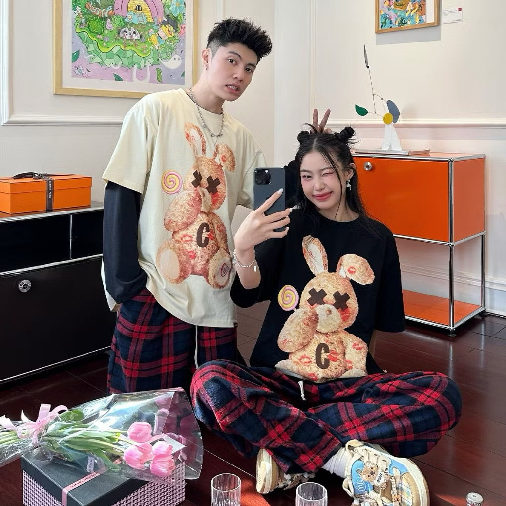 BAD RABBIT - KISS ME RABBIT TEE