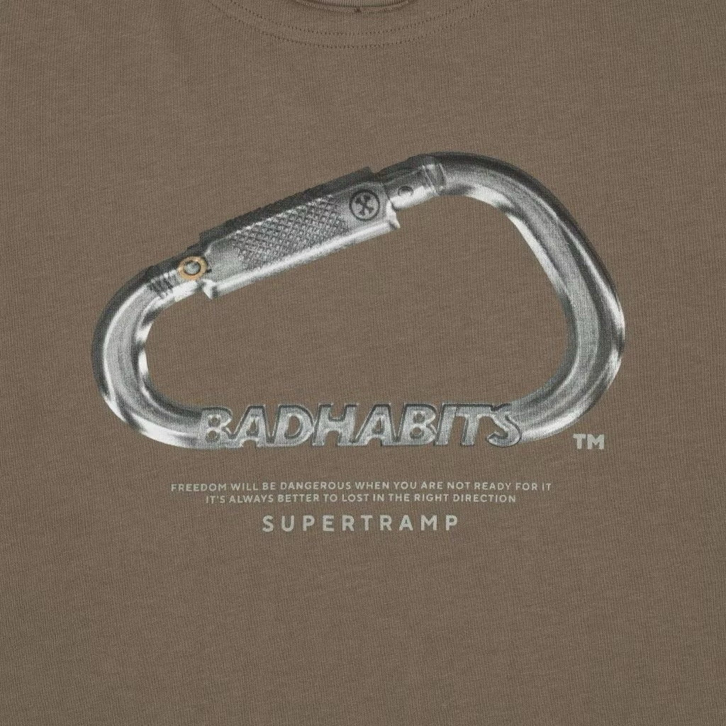 BAD HABITS - S-CARABINER TEE