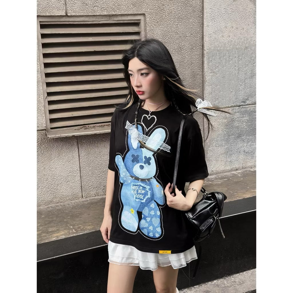 BAD RABBIT - COUPLE TEDDY TSHIRT