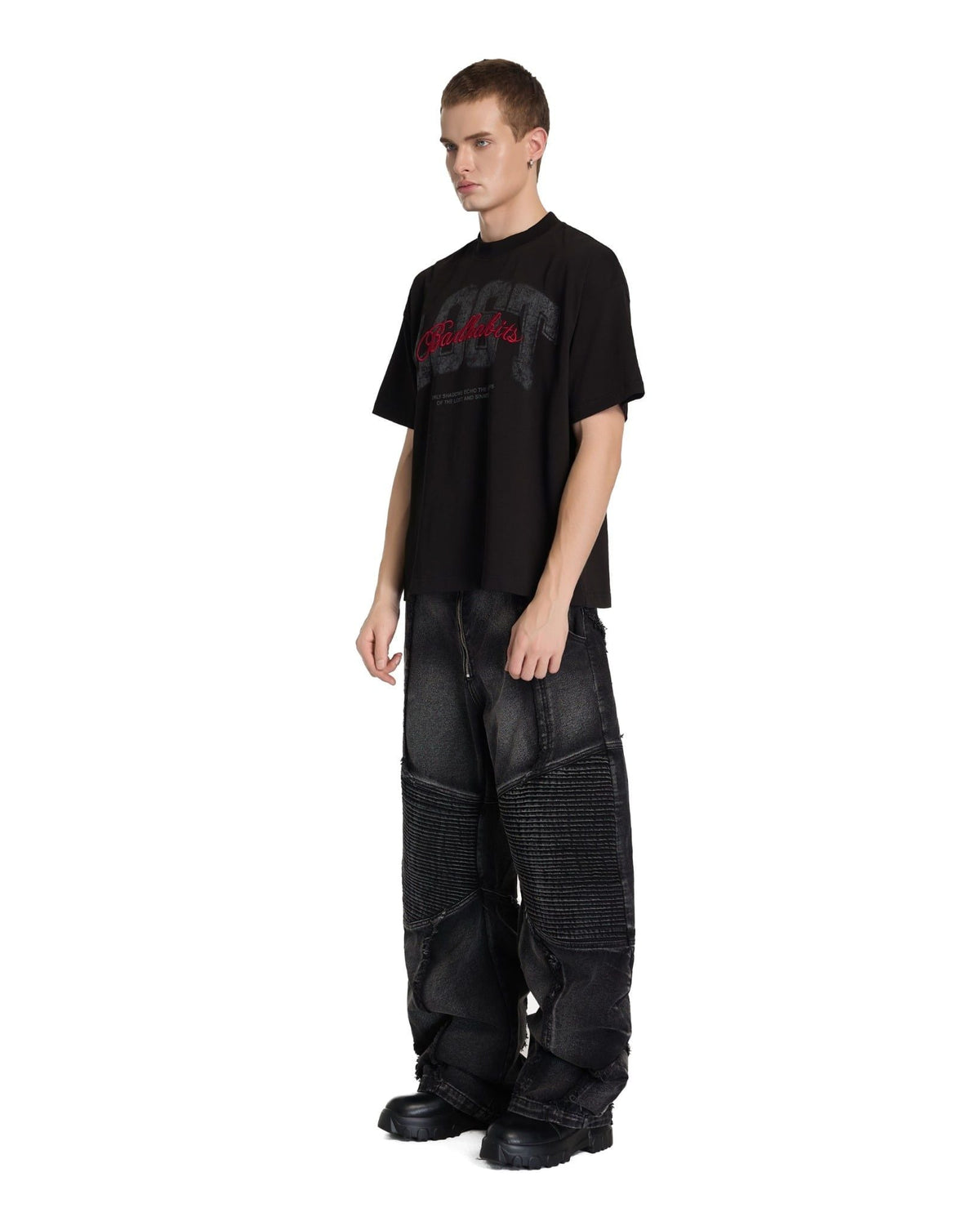 BAD HABITS - LOST BOXY TSHIRT