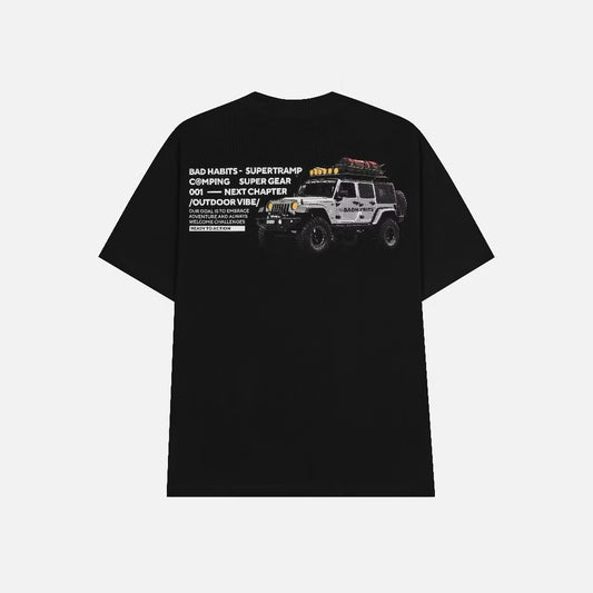 BAD HABITS - S-JEEP CAMPING TEE