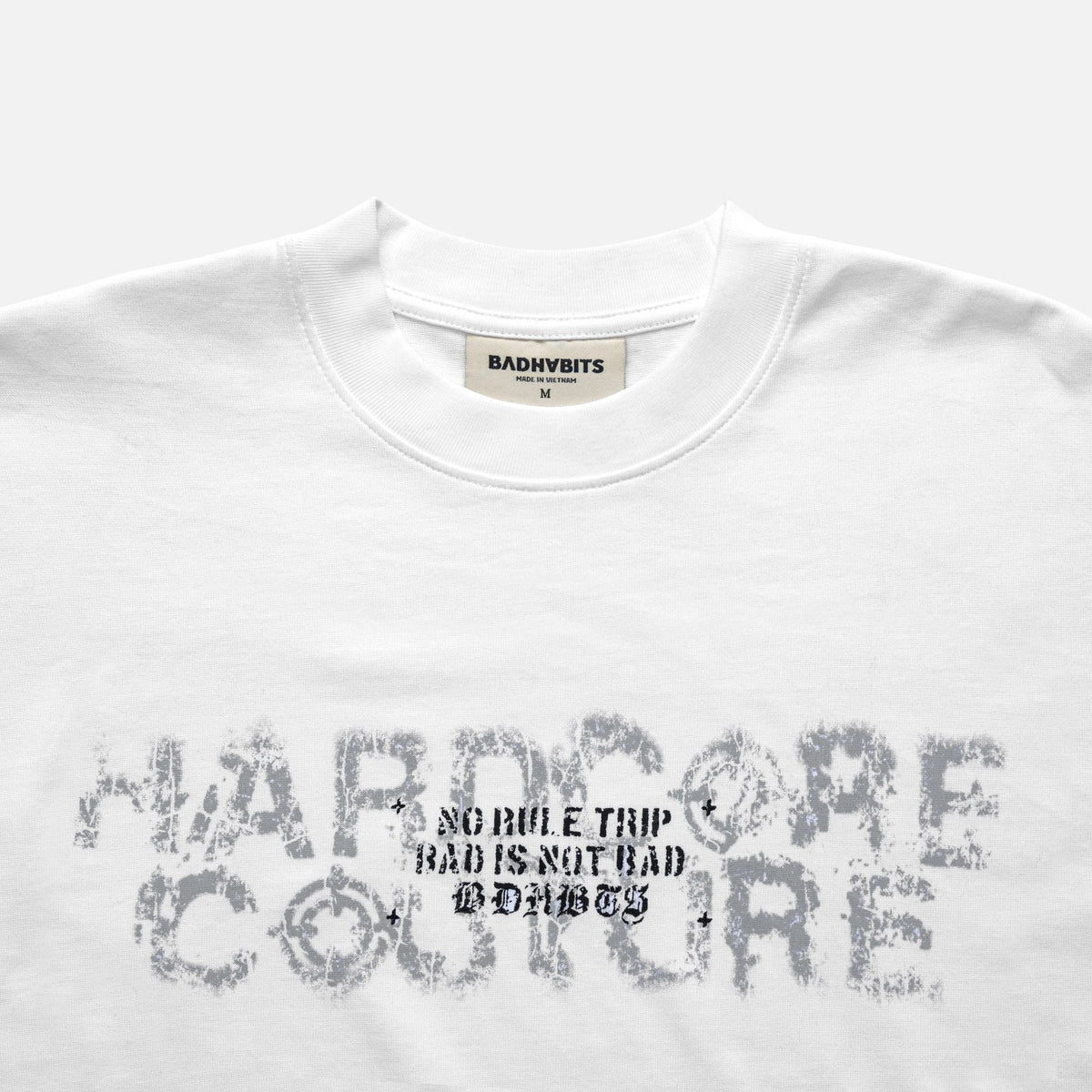 BAD HABITS - NO RULE BOXY TSHIRT