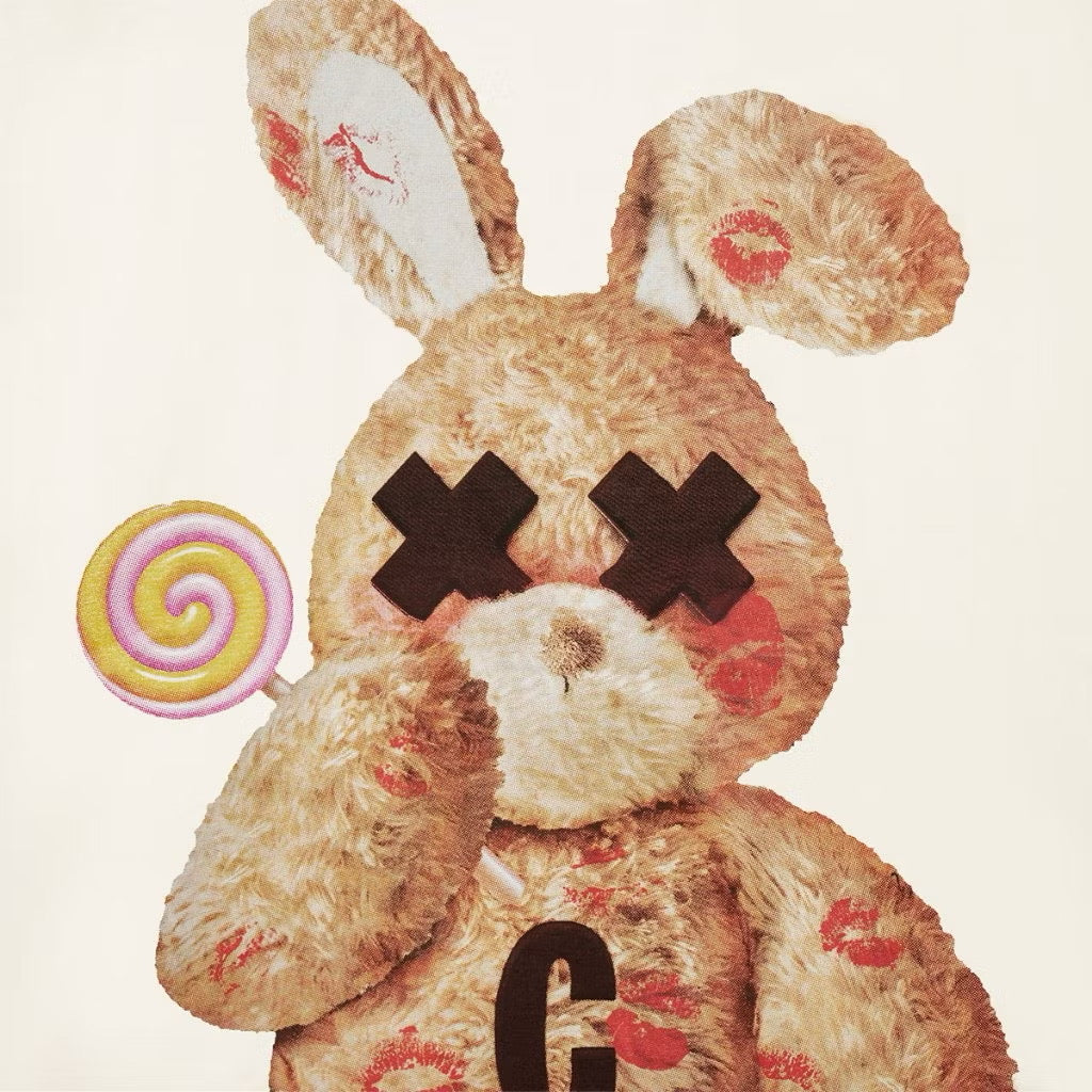 BAD RABBIT - KISS ME RABBIT TEE