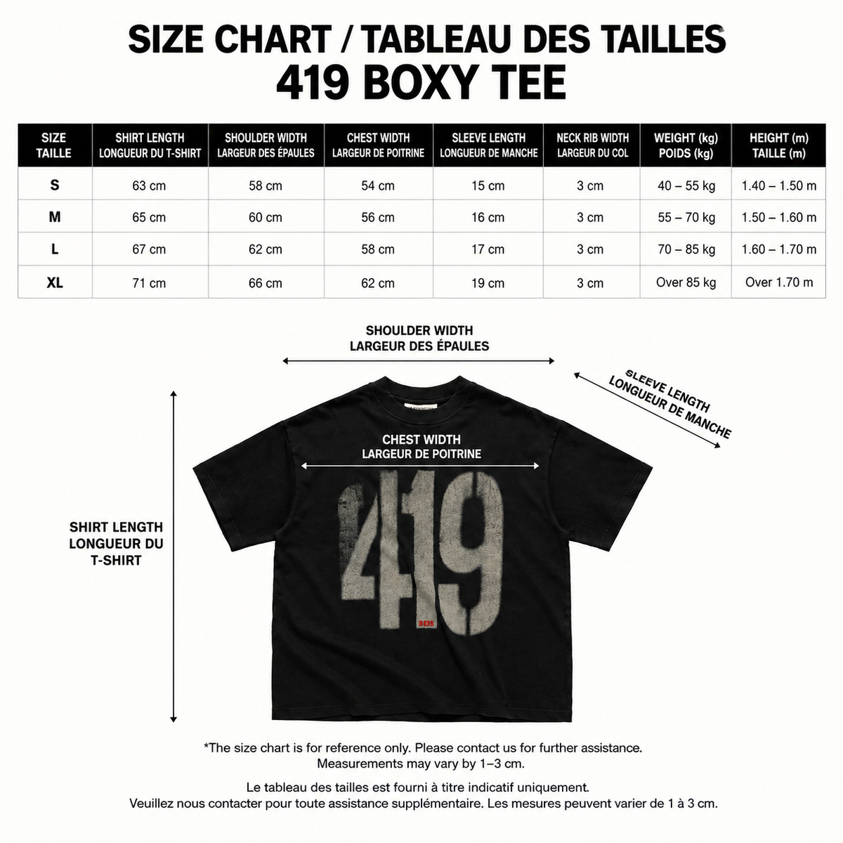 BAD HABITS - 419 TSHIRT